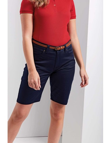 PRE-PR572-Short chino Performance pour femme